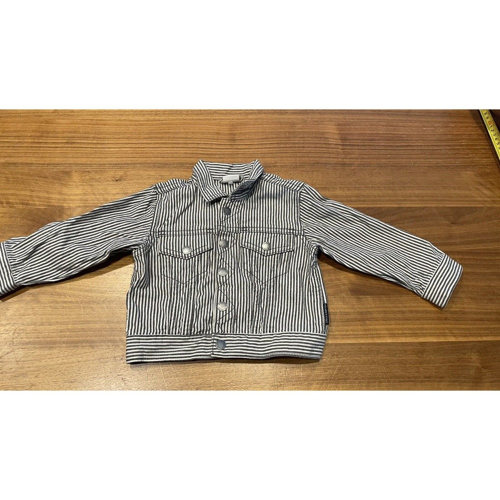 Polarn o pyret jacket denim Size 1-1.5 Years 12-18 Mos